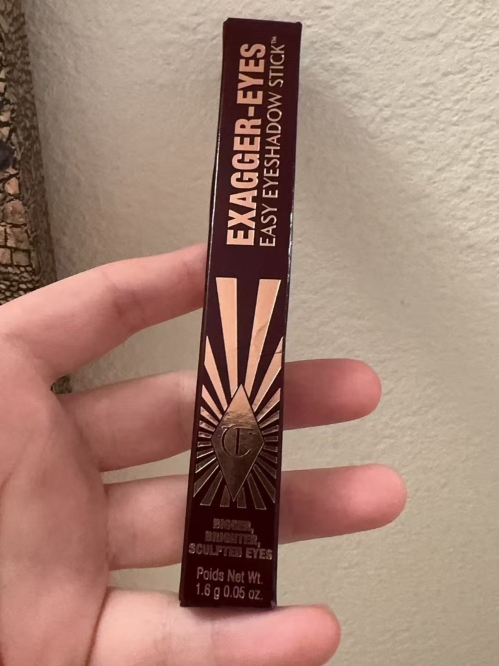Charlotte Tilbury Exagger-Eyes Easy Eyeshadow Stick - Cashmere Sculpt (NIB)